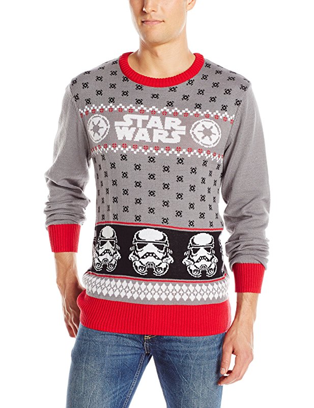 Normally $60, this ugly Christmas sweater is 70 percent off today (Photo via Amazon)