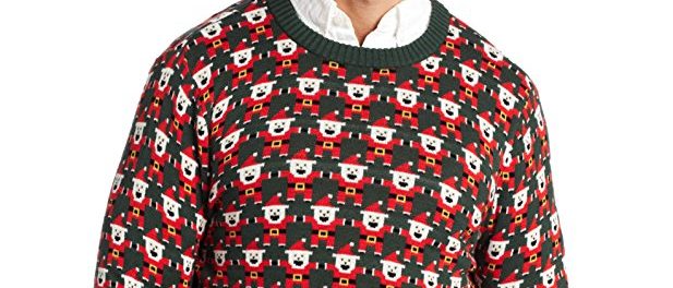Normally $30, this ugly Christmas sweater is 30 percent off today (Photo via Amazon)