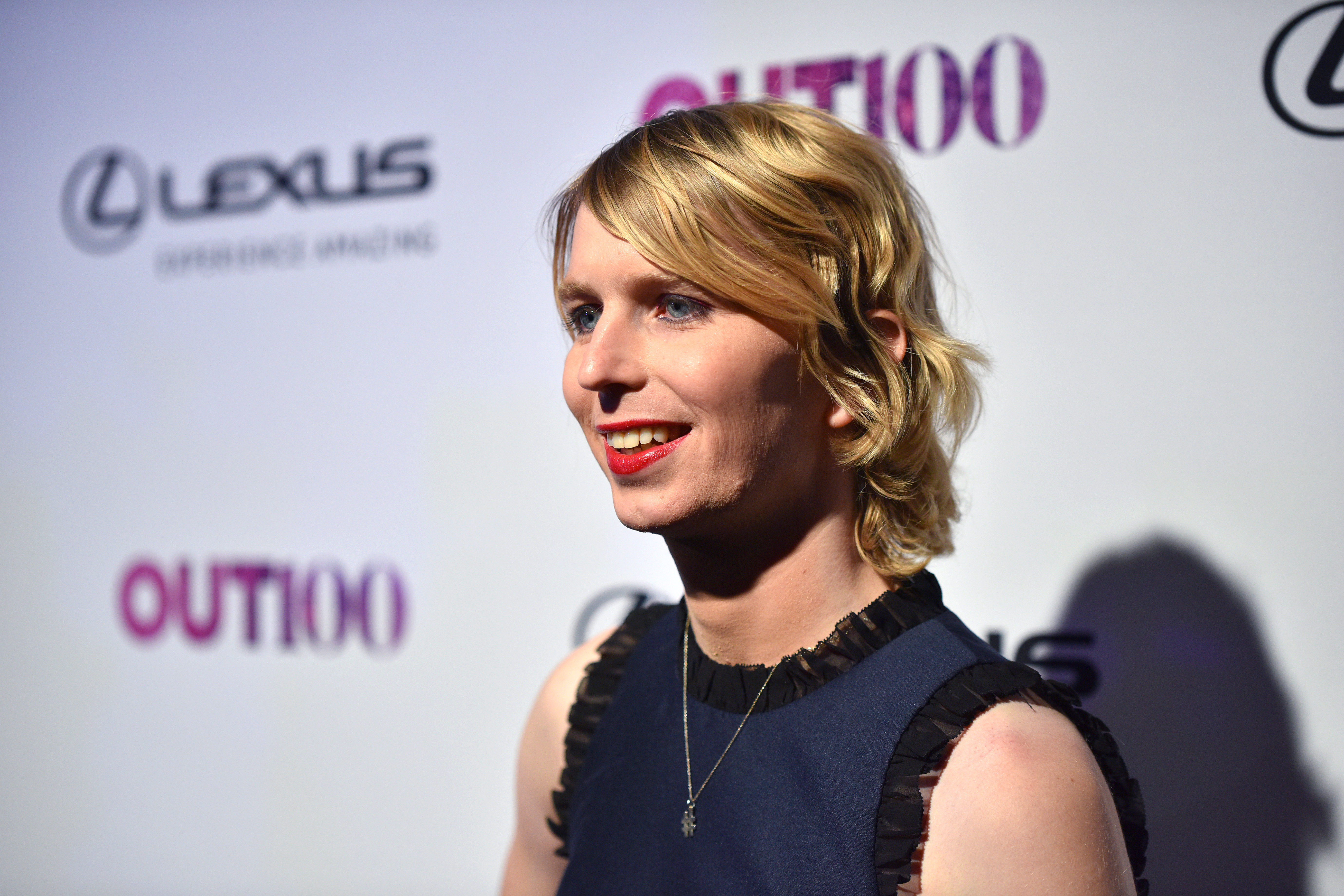 NEW YORK, NY - NOVEMBER 09: OUT100 Newsmaker of the Year Chelsea Manning attends OUT Magazine #OUT100 Event presented by Lexus at the the Altman Building on November 9, 2017 in New York City. (Photo by Bryan Bedder/Getty Images for OUT Magazine)
