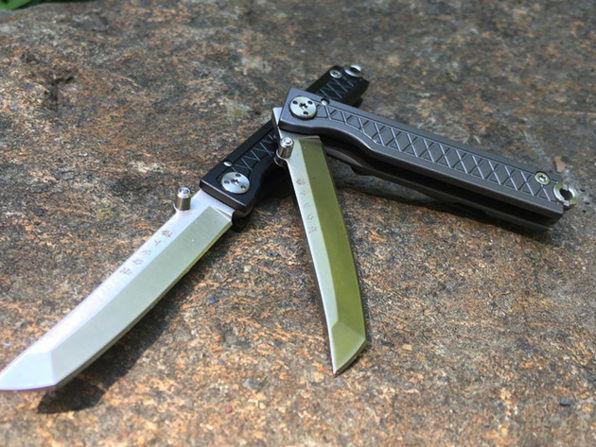 Normally $40, this samurai keychain knife is 25 percent off
