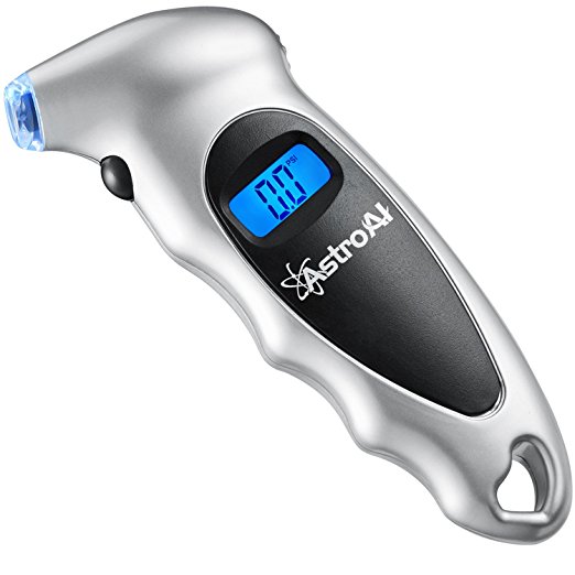 Normally $20, this digital tire pressure gauge is 58 percent off (Photo via Amazon)