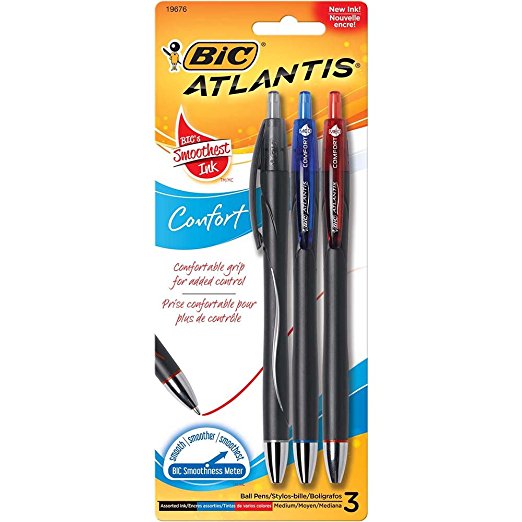 Normally $20, this 3-pack of ballpoint pens is 70 percent off today (Photo via Amazon)
