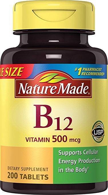 Normally $14, these B12 tablets are 42 percent off today (Photo via Amazon)