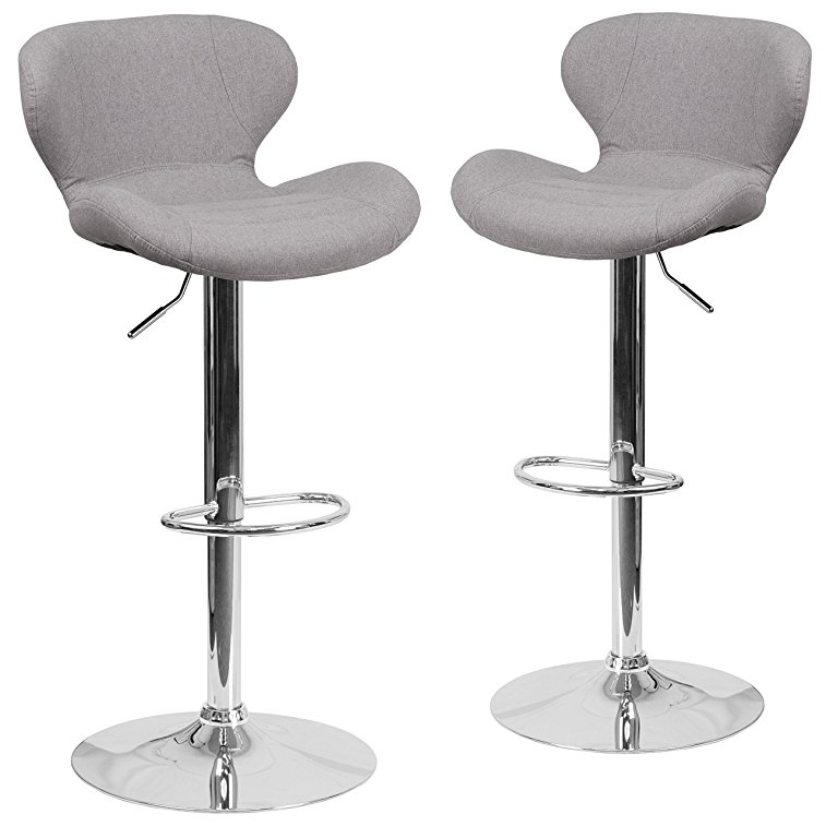 Normally $130, this 2-pack of barstools is 51 percent off today (Photo via Amazon)