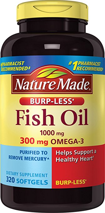 Normally $20, these fish oil supplements are 30 percent off today (Photo via Amazon)