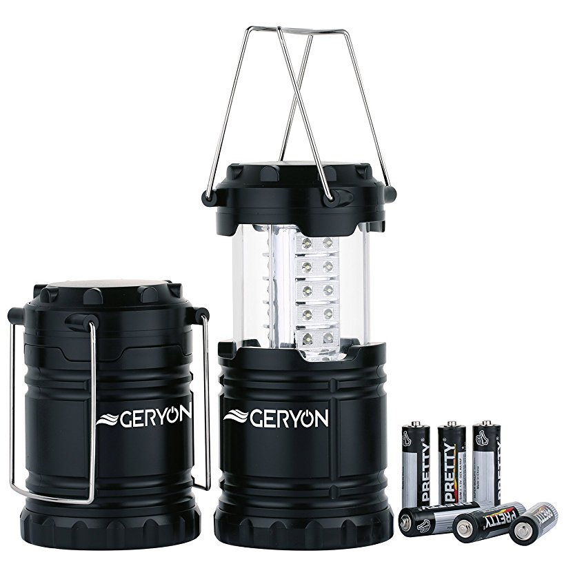 Normally $30, this 2-pack of camping lanterns is 67 percent off (Photo via Amazon)