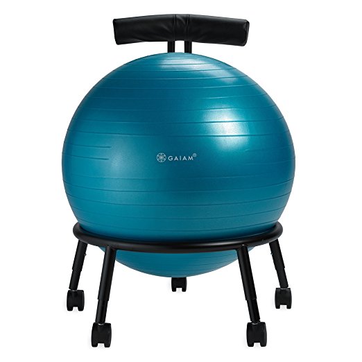 Normally $80, this ball chair is 38 percent off today (Photo via Amazon)