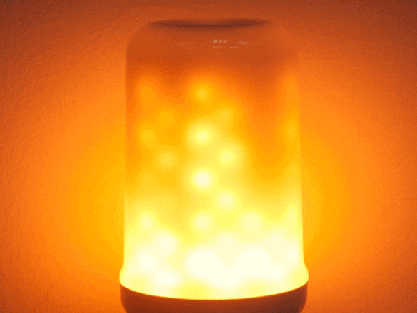 Normally $24, this flickering light is 37 percent off