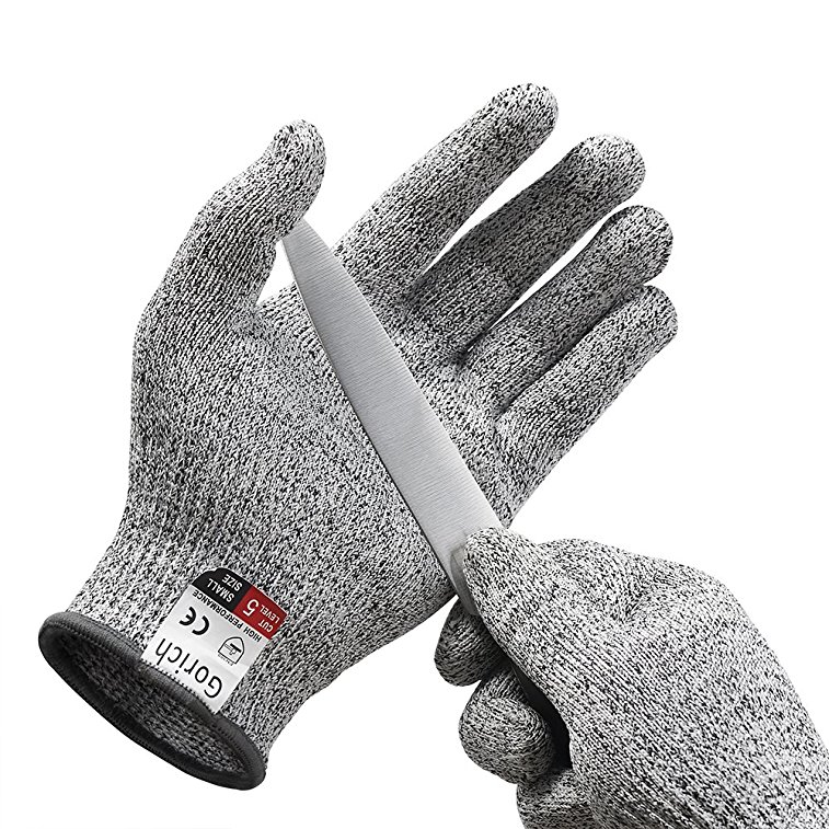 Normally $20, these cut resistant gloves are 68 percent off (Photo via Amazon)
