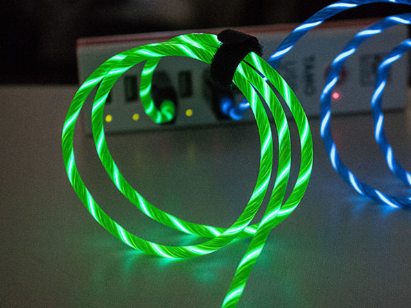 Normally $27, these glow-in-the-dark lightning cables are 29 percent off