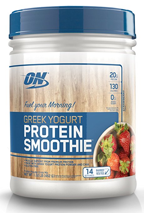 Normally $20, this protein smoothie powder is 30 percent off today (Photo via Amazon)