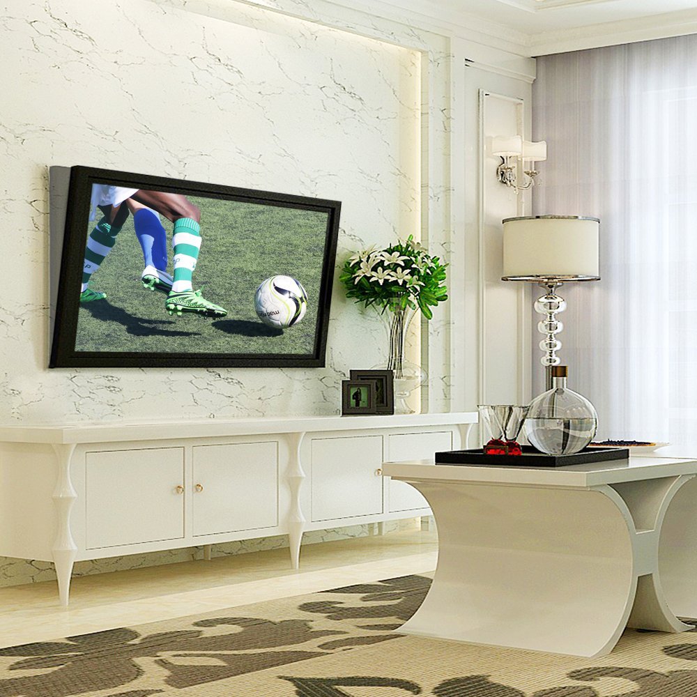 I wish this TV was playing something other than soccer (Photo via Amazon)