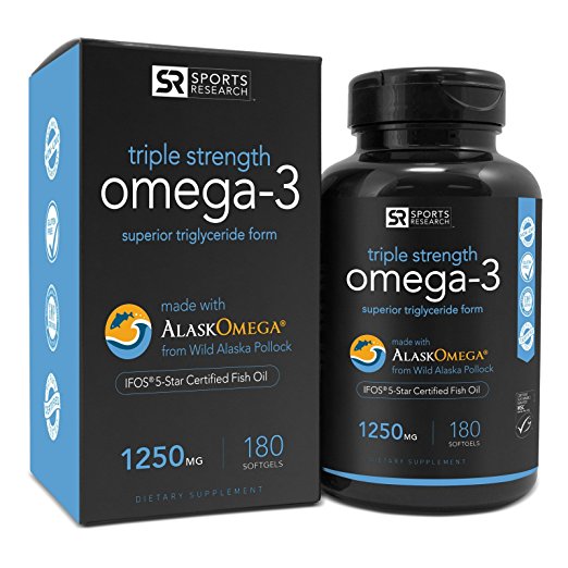 Normally $70, these Omega-3 fish oil supplements are 57 percent off today (Photo via Amazon)