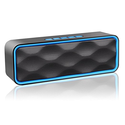 Normally $100, this wireless bluetooth speaker is 85 percent off (Photo via Amazon)