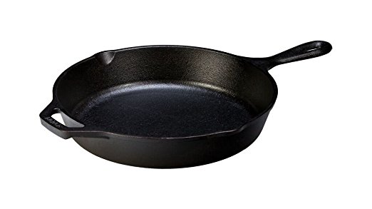 Normally $27, this cast iron skillet is 64 percent off (Photo via Amazon)