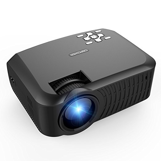 Normally $160, this projector is 38 percent off with this code (Photo via Amazon)