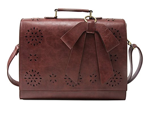 Normally $50, this ladies' briefcase is 44 percent off today (Photo via Amazon)