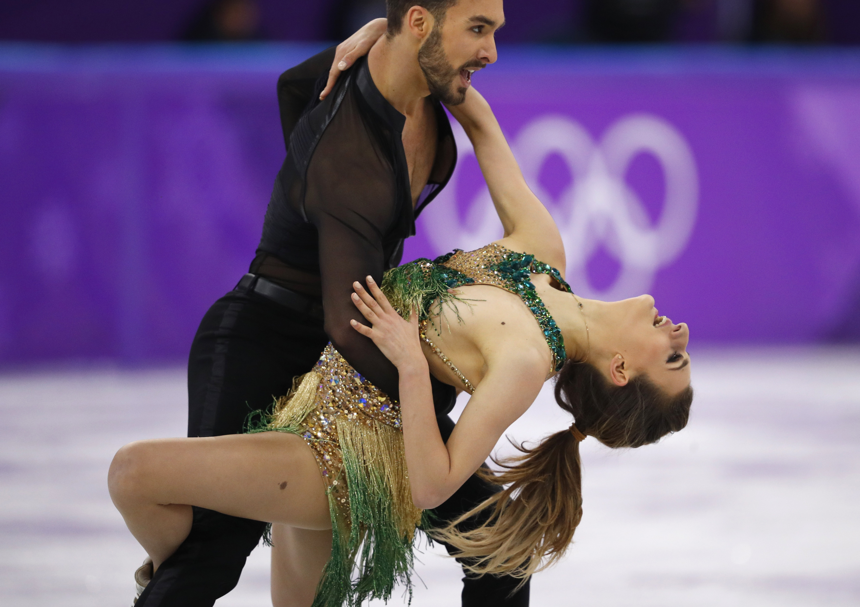 French Ice Dancer Suffers 'Nightmare' Of A Wardrobe Malfunction D...