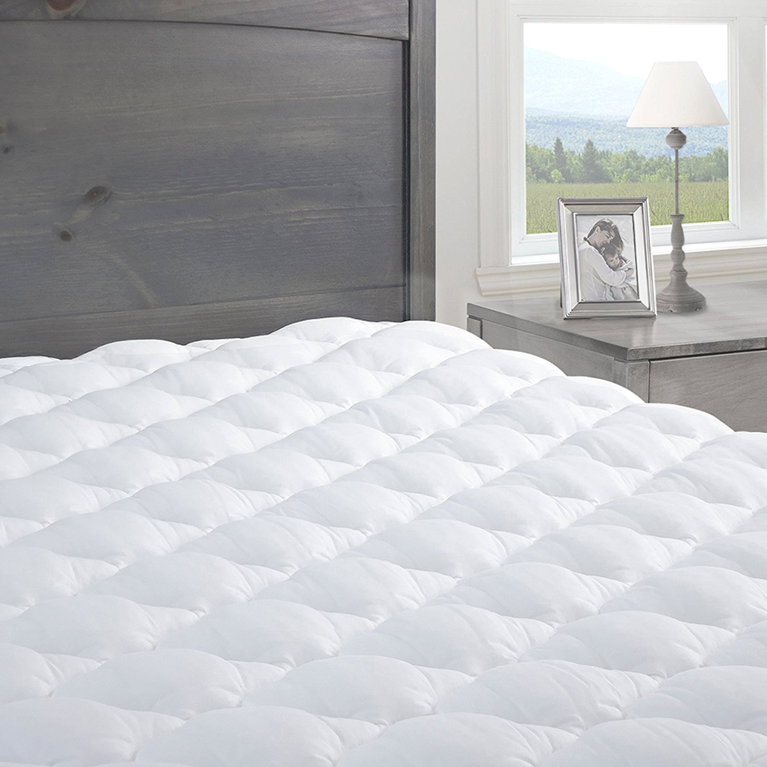 Normally $85, these mattress pads are 25 percent off today (Photo via Amazon)
