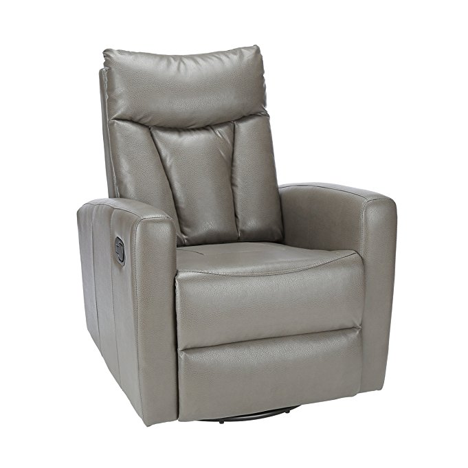 Normally $400, this leather recliner is 55 percent off today (Photo via Amazon)