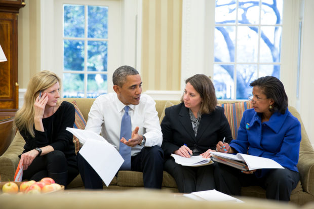 Obama and advisers Official White House Photo by Pete Souza full size