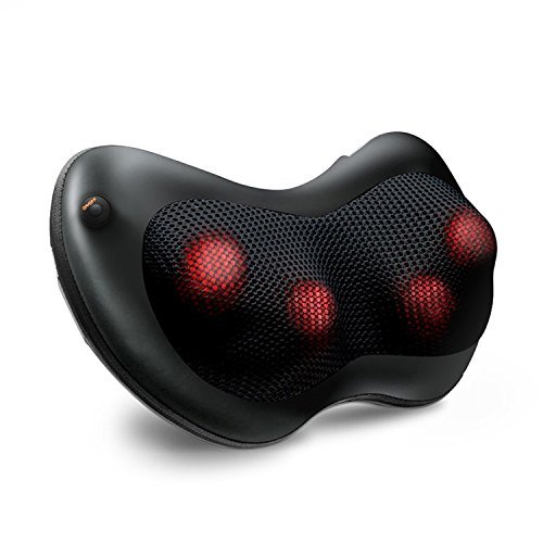 Normally $50, this massage pillow is 56 percent off with this code (Photo via Amazon)