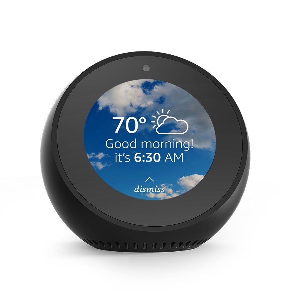 Normally $130, the Echo Spot is 20 percent off today (Photo via Amazon)