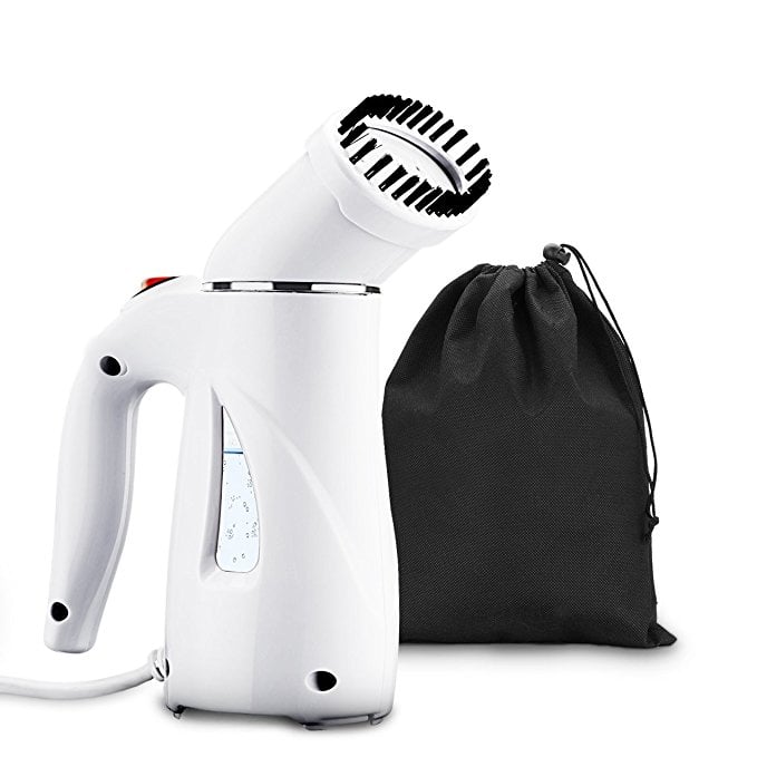 Normally $60, this garment steamer is 73 percent off (Photo via Amazon)
