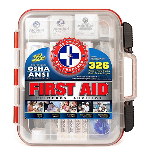Normally $35, this first aid kit is 25 percent off today (Photo via Amazon)