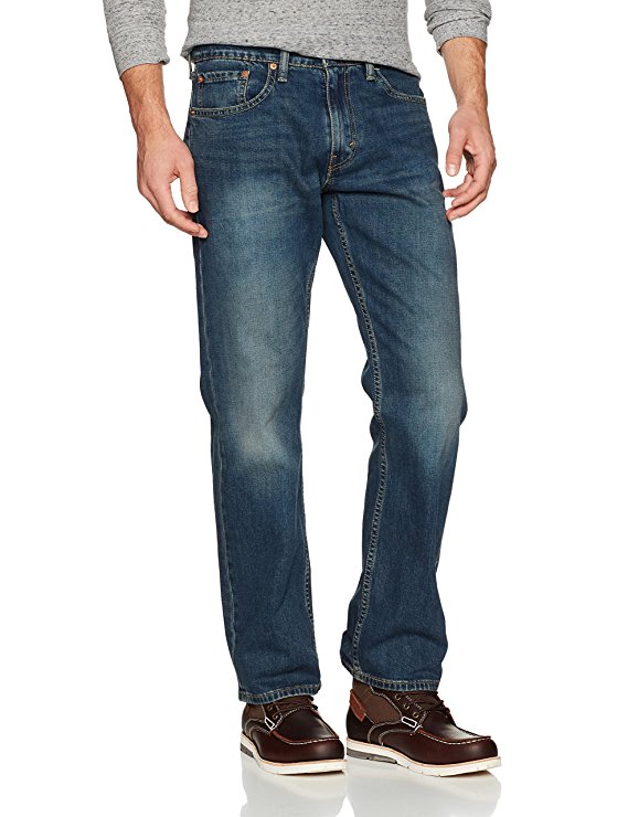 Normally $50, these relaxed fit jeans are 32 percent off today (Photo via Amazon)