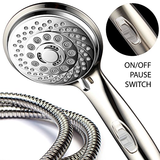 Normally $29, this 7-setting shower head is 26 percent off today (Photo via Amazon)