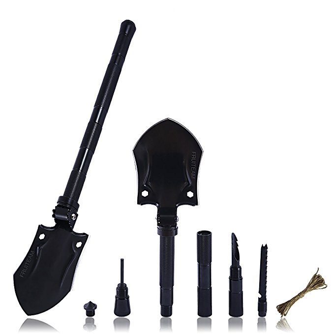 Normally $65, this tactical shovel is 48 percent off (Photo via Amazon)