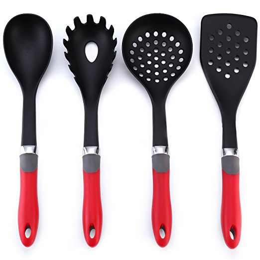 Normally $40, this 4-piece kitchen utensil set is 80 percent off (Photo via Amazon)