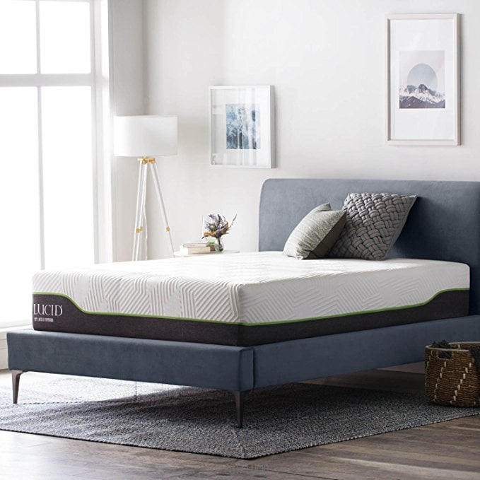 Normally $700, this memory foam mattress is 51 percent off today (Photo via Amazon)
