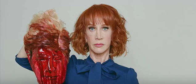 Kathy Griffin New York Daily News Youtube screenshot