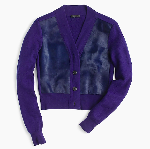 Normally $600, this cardigan is 71 percent with the extra 30% code (Photo via J.Crew)