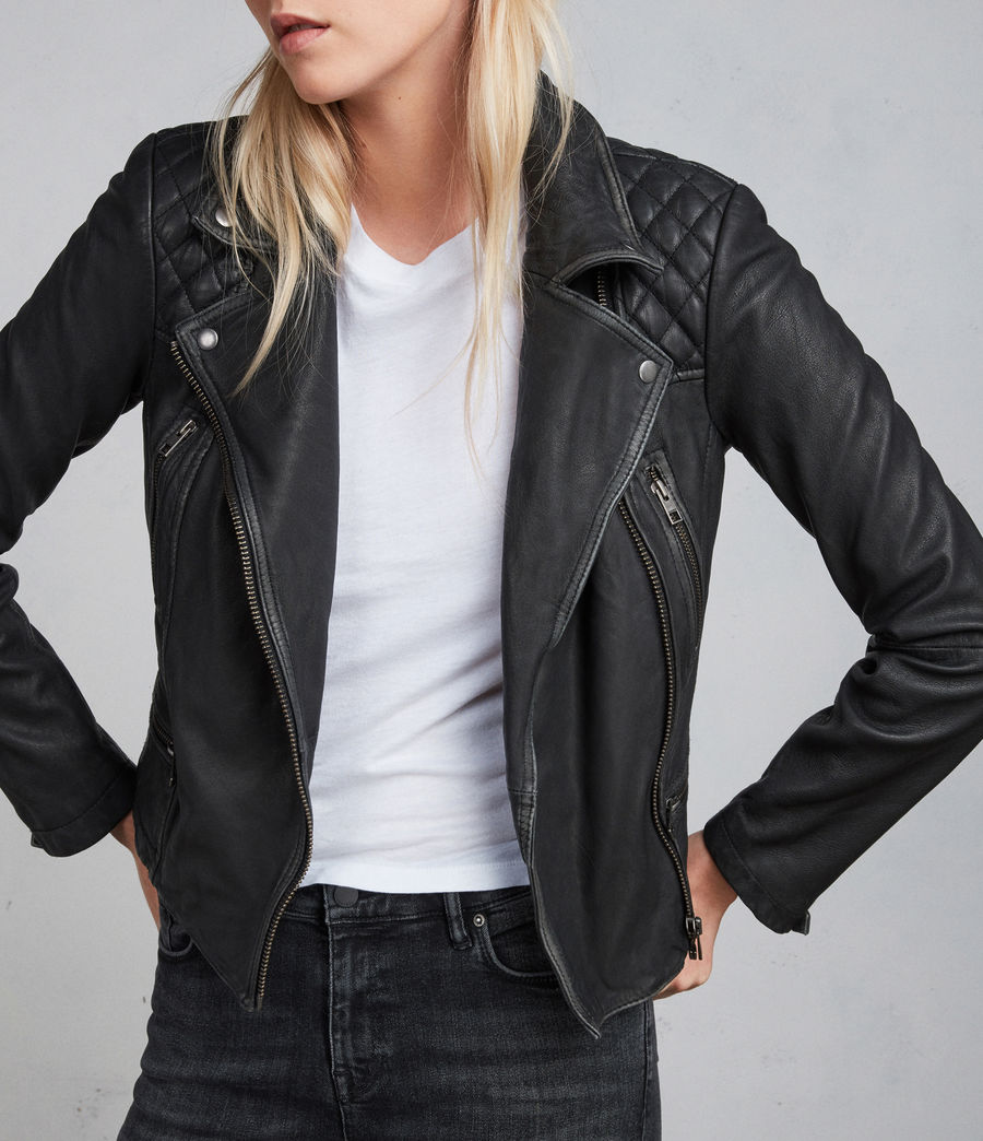 You Need This Classic, Versatile All Saints Leather Jacket In Your ...