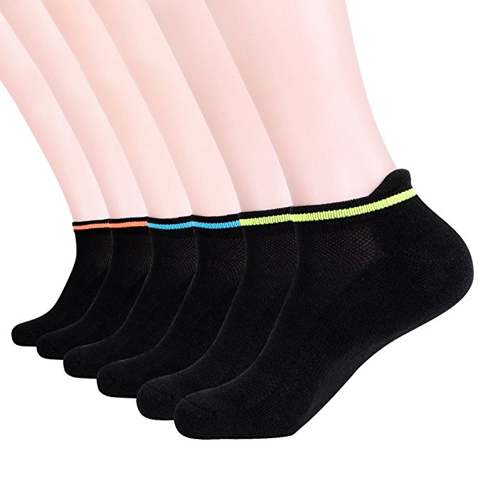 Normally $20, this 6-pack of athletic socks is 44 percent off today (Photo via Amazon)