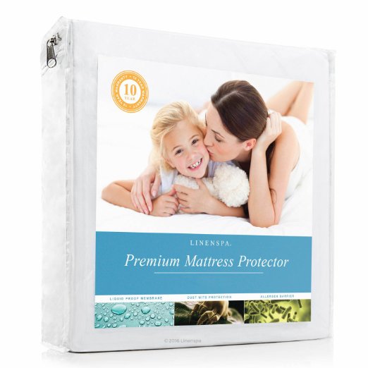 Normally $70 to $95, this mattress protector is 84 percent off today (Photo via Amazon)