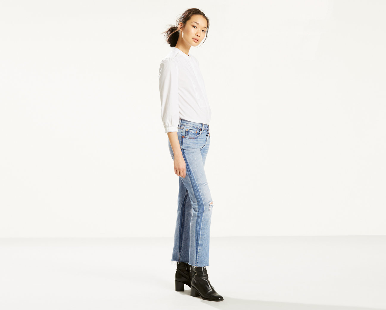 Normally $98, these jeans are 44 percent off (Photo via Levi's)