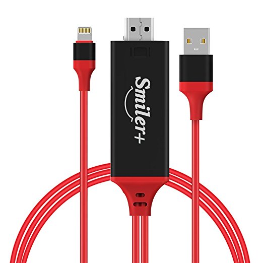 Normally $26, this lightning to HDMI cable is 51 percent off today (Photo via Amazon)