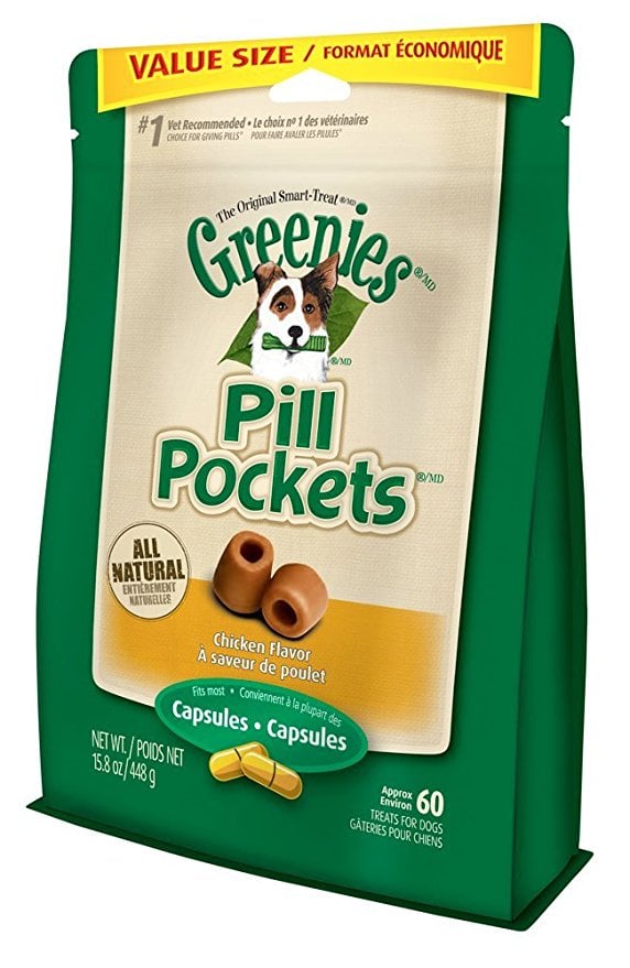 Normally $20, these pill pockets are 19 percent off (Photo via Amazon)