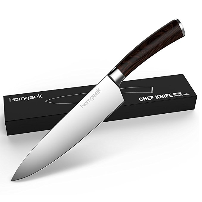 Normally $20, this chef's knife is 50 percent off with this code (Photo via Amazon)