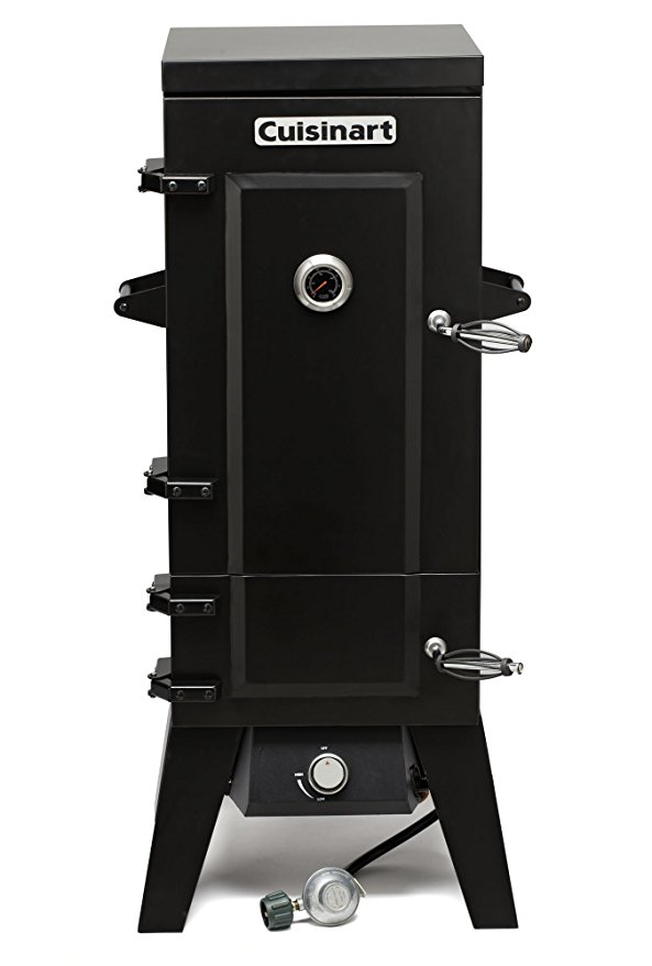 Normally $200, this propane smoker is 46 percent off today (Photo via Amazon)