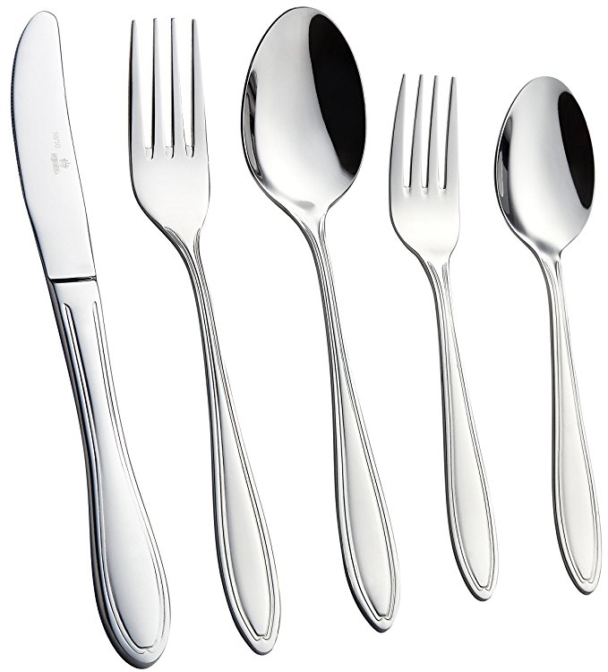 Normally $60, this 20-piece silver set is 80 percent off today (Photo via Amazon)