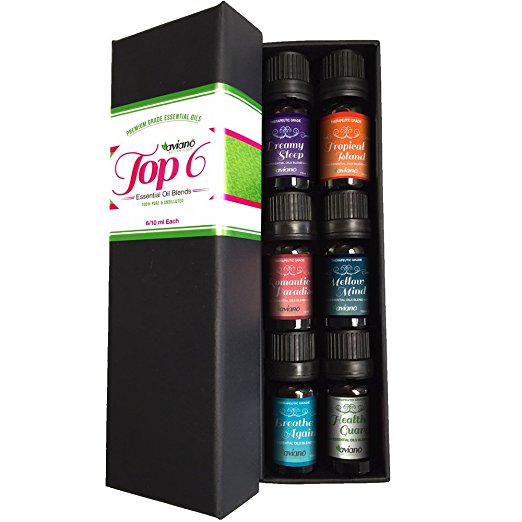 Normally $50, this 6-set of essential oils is 66 percent off today (Photo via Amazon)