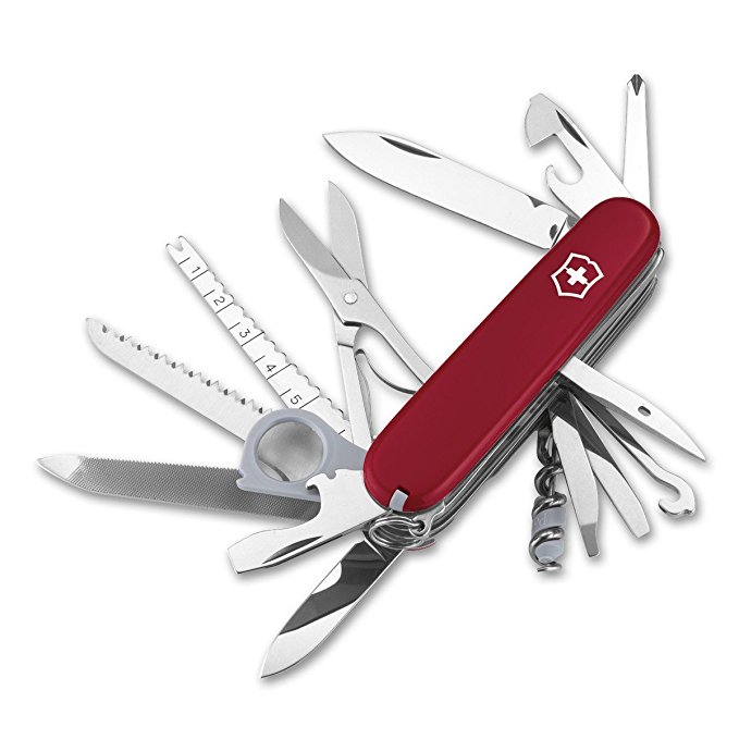 Normally $60, this Swiss army knife is 25 percent off today (Photo via Amazon)