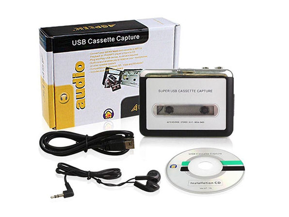 Normally $70, this cassette to MP3 music converter is 70 percent off