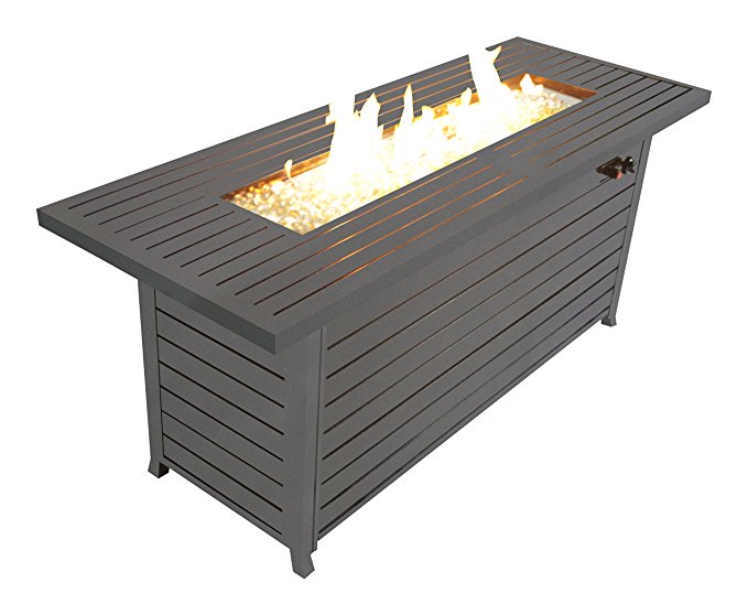 Normally $460, this fire pit table is 39 percent off today (Photo via Amazon)