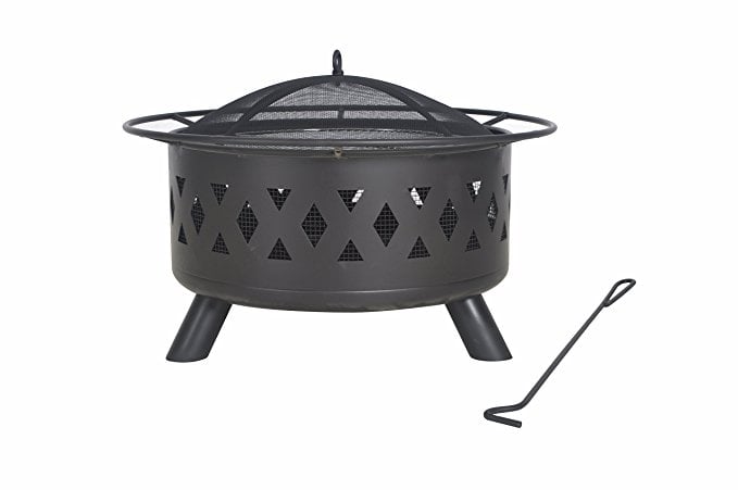 Normally $158, this fire pit is 56 percent off today (Photo via Amazon)